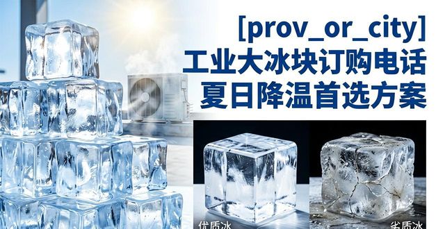武汉江汉区工业大冰块订购电话 夏日降温首选方案
