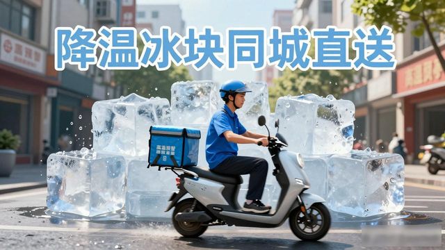 降温冰块同城直送 武汉江汉区大冰块解决高温难题